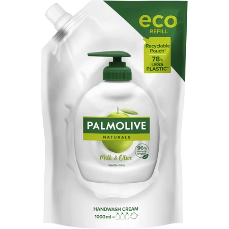 Рідке мило Palmolive Naturals Оливково-молочне поповнення 1000 мл: ціни та характеристики