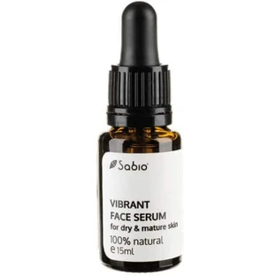 Сироватка для сухої та зрілої шкіри обличчя Vibrant Face Serum, 15 мл, Sabio