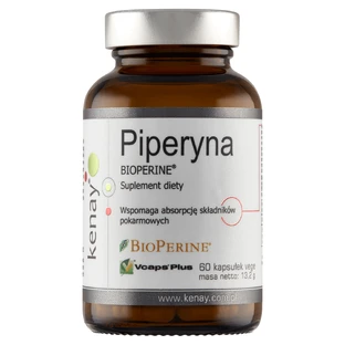 Піперин Kenay Piperine BioPerine, 60 вегетаріанських капсул