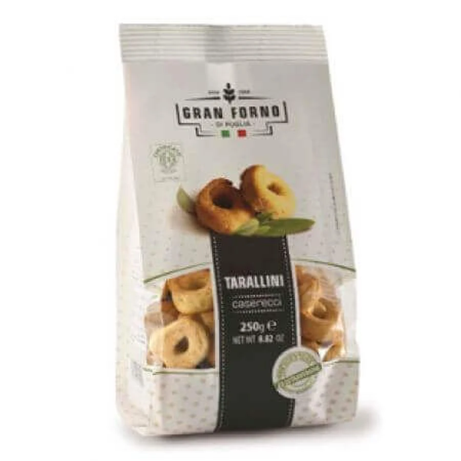 Домашние крендельки Tarallini, 250 г, Tarallini: цены и характеристики