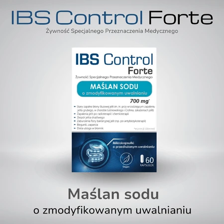 IBS Control Forte, 60 капсул: ціни та характеристики