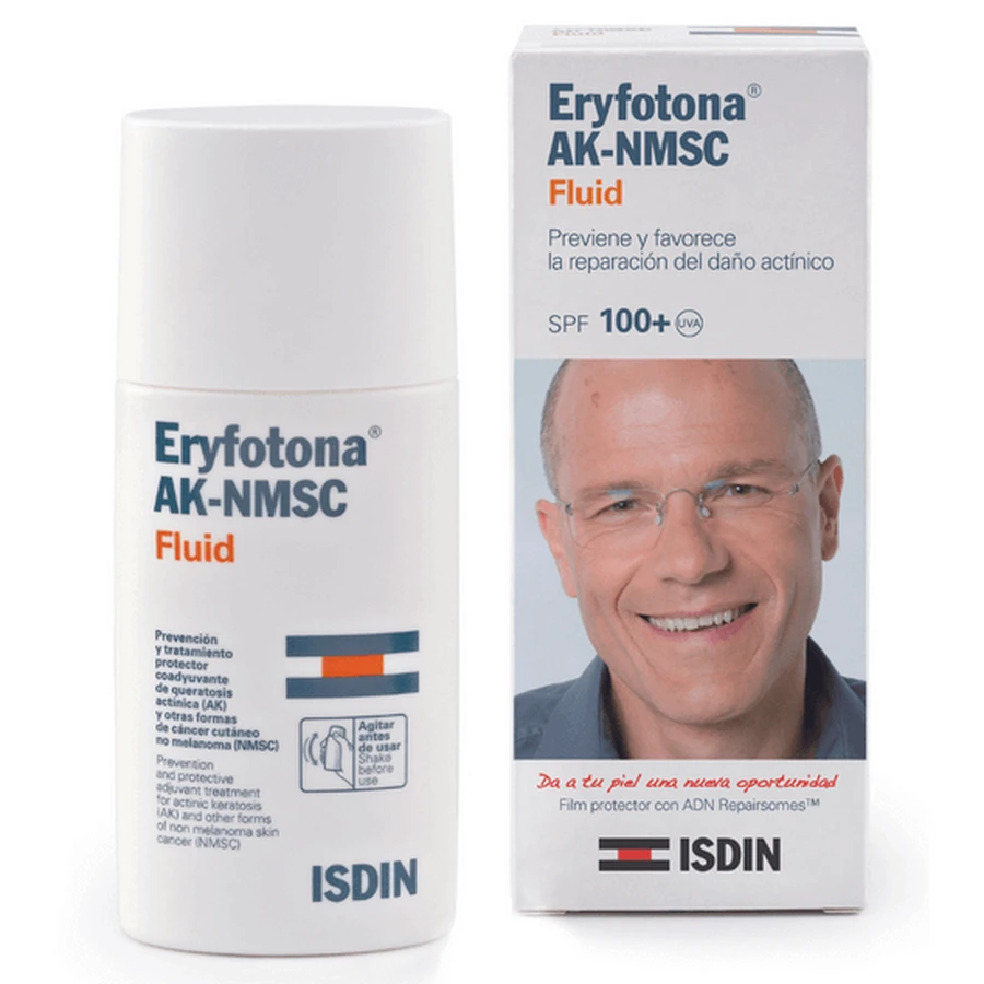 Флюид для лица и тела Isdin Eryfotona AK-NMSC из SPF 100+, 50 мл: цены и характеристики