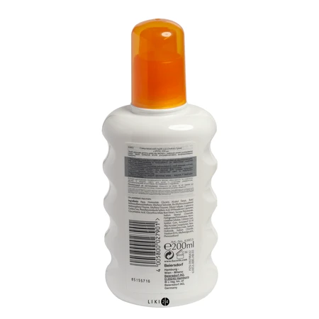 Детский солнцезащитный спрей Eucerin SPF 50 200 мл: цены и характеристики
