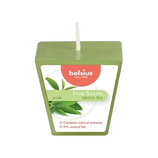 Bolsius Aromatic 2.0 Votiv Green Tea ароматическая свеча 1×1 шт, размер 48 мм