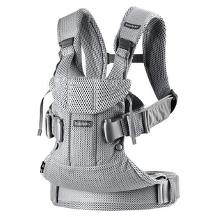 Рюкзак-переноска One Air 3D Mesh, сріблястий, BabyBjorn