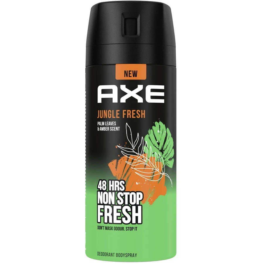 Axe Jungle свіжий дезодорант-спрей 150 мл: ціни та характеристики