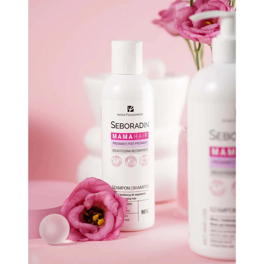 Seboradin Mama Hair, шампунь для волос, склонных к выпадению, 200 мл: цены и характеристики