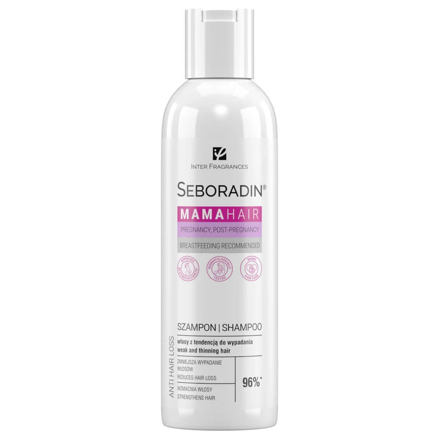 Seboradin Mama Hair, шампунь для волос, склонных к выпадению, 200 мл: цены и характеристики