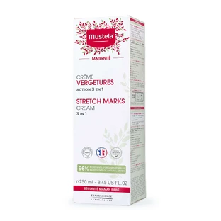 Крем від розтяжок Maternite 3 в 1 з кислотою, 250 мл, Mustela