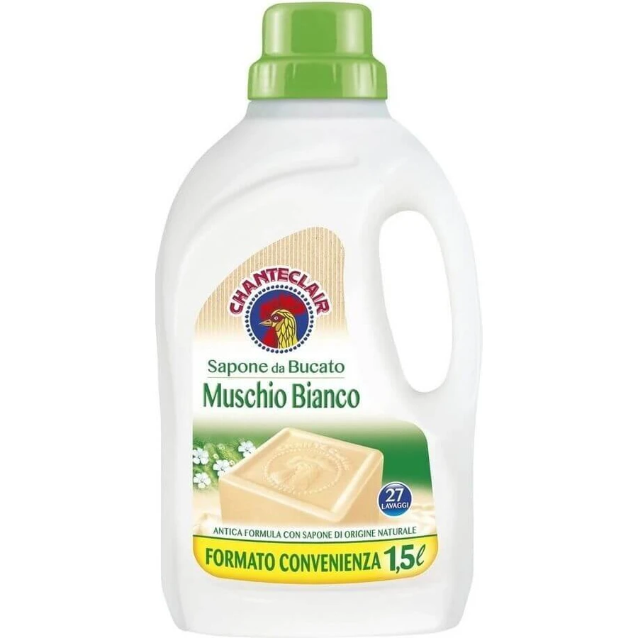 Chanteclair Мыло хозяйственное Muschio Bianco 27P 1×1500 мл, жидкое хозяйственное мыло: цены и характеристики
