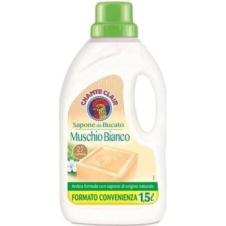 Chanteclair Мыло хозяйственное Muschio Bianco 27P 1×1500 мл, жидкое хозяйственное мыло: цены и характеристики
