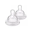 Соска силіконова Philips AVENT Анти-кільк повільний потік від 1 міс 2 шт SCY762/02