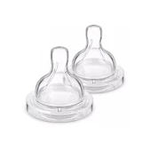 Соска силіконова Philips AVENT Анти-кільк повільний потік від 1 міс 2 шт SCY762/02