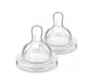 Соска силиконовая Philips AVENT Антисколько медленный поток от 1 мес 2 шт SCY762/02