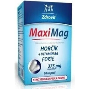 ZDROVIT MAXI MAG HORCIK+B6 FORTE 1×50 капсул, харчова добавка
