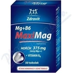 ZDROVIT MAXI MAG HORCIK+B6 FORTE 1×50 капсул, харчова добавка: ціни та характеристики