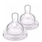 Соска силіконова Philips AVENT Анти-Колік середній потік від 3 міс 2 шт SCY763/02: ціни та характеристики