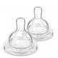 Соска силіконова Philips AVENT Анти-Колік середній потік від 3 міс 2 шт SCY763/02