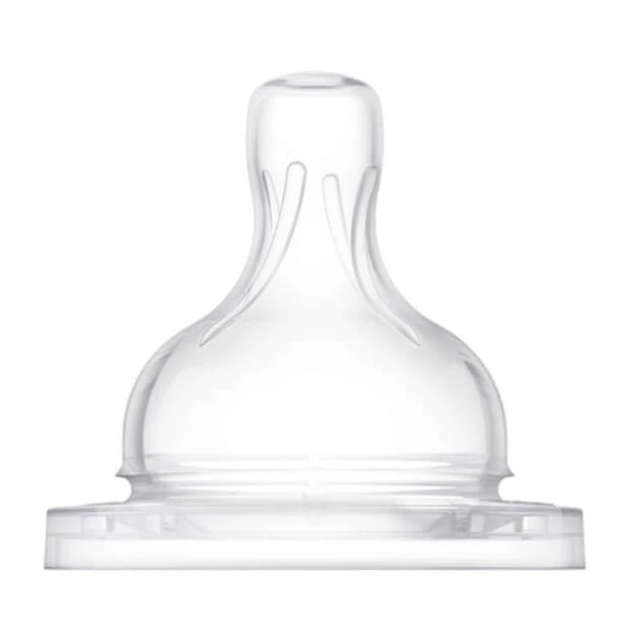 Соска силіконова Philips AVENT Анти-Колік середній потік від 3 міс 2 шт SCY763/02: ціни та характеристики