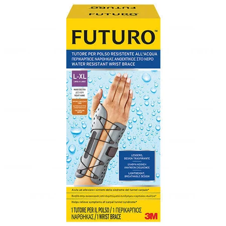 FUTURO Стабілізатор зап'ястя, водонепроникний, L/XL, правий, 1 шт.: ціни та характеристики