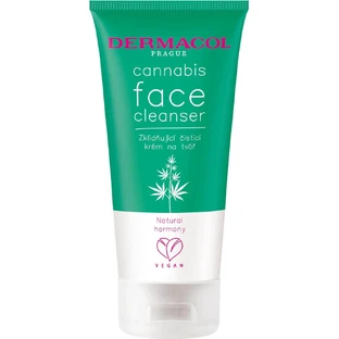 Dermacol Cannabis крем для очищення обличчя 1×150 мл, крем для очищення обличчя