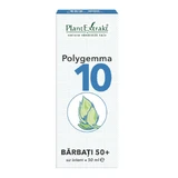 Polygemma 10 Антивіковий крем для чоловіків 50+, 50 мл, рослинний екстракт