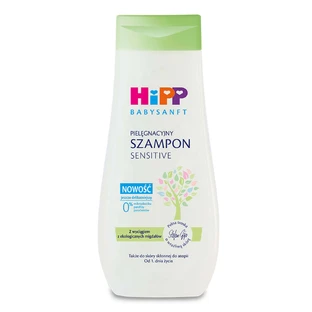 Дитячий шампунь HiPP Babysanft, з 1-го дня, 200 мл ЗАБРУДНЕНА УПАКОВКА