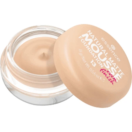 Natural Matte Matte Mousse Foundation, 13, 16 г, Essence: цены и характеристики