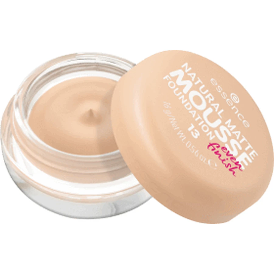 Natural Matte Matte Mousse Foundation, 13, 16 г, Essence: цены и характеристики