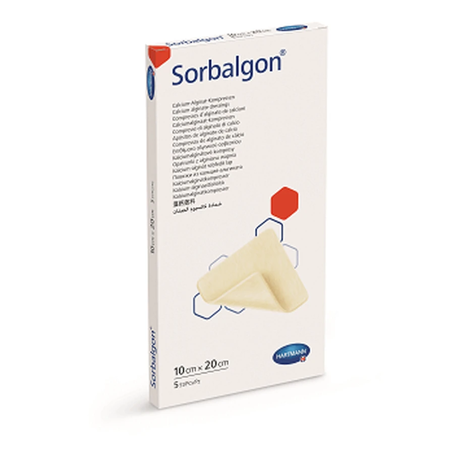 Пеленка Sorbalgon (999589), 10x20 см, 5 штук, Hartmann: цены и характеристики