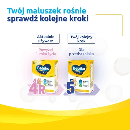 Bebiko Junior 4R Nutriflor Expert, питательная молочная смесь на основе рисовой каши, старше 2 лет, 600 г УПАКОВКА С ДЕФЕКТОМ: цены и характеристики