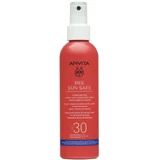 Сонцезахисний спрей Apivita Bee Sun Safe для обличчя та тіла SPF30, 200 мл