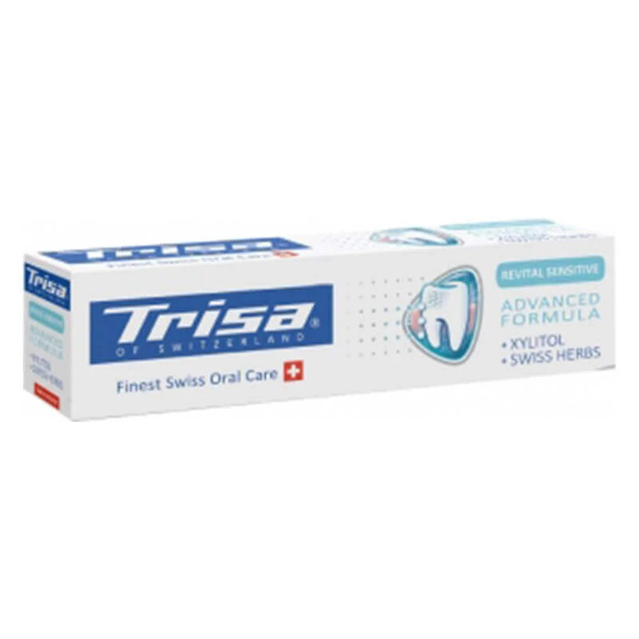 Зубная паста Trisa Revital Sensitive, 75 мл: цены и характеристики