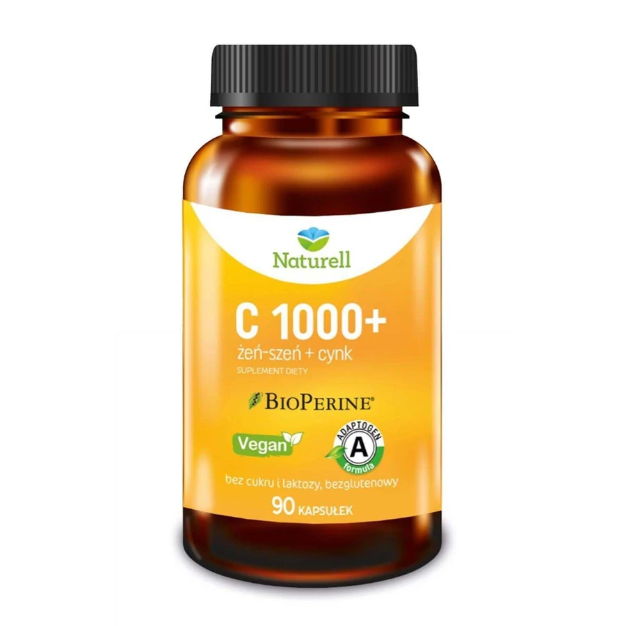 Витамин C 1000+ Naturell C 1000+ BioPerine, 90 капсул: цены и характеристики