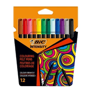 Маркери розмальовки P/12 Intensity, 12 шт, BIC