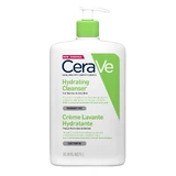 Увлажняющий гель для умывания для нормальной и сухой кожи, 1000 мл, CeraVe