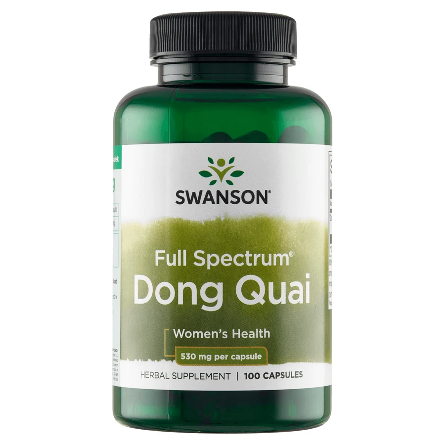 Swanson Full Spectrum Dong Quai, жувальна гумка, 100 капсул: ціни та характеристики