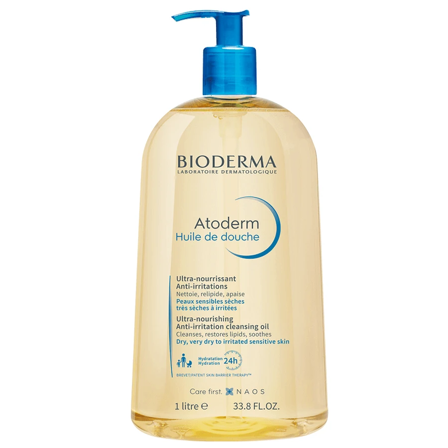 Масло для душа Atoderm, 1 л, Bioderma: цены и характеристики