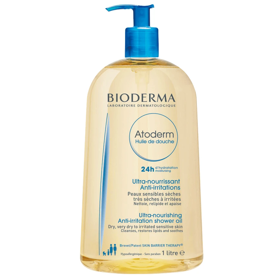 Масло для душа Atoderm, 1 л, Bioderma: цены и характеристики