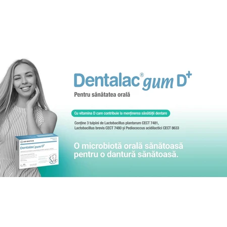 Денталак жуйка D+, 30 таблеток, Ab-Biotics: ціни та характеристики
