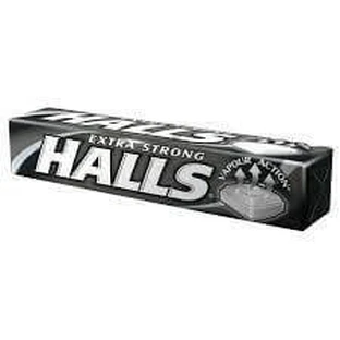 Конфеты Halls Extra Strong со вкусом ментола и эвкалипта, 9 штук, Kraft Food