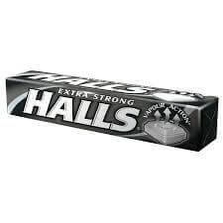 Конфеты Halls Extra Strong со вкусом ментола и эвкалипта, 9 штук, Kraft Food: цены и характеристики