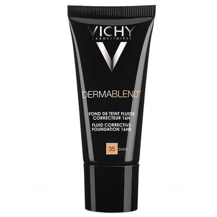 Vichy Dermablend Довготривалий коригувальний флюїд 35 Пісок, 30 мл: ціни та характеристики
