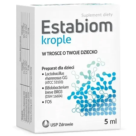 Estabiom Детские капли 5 мл: цены и характеристики