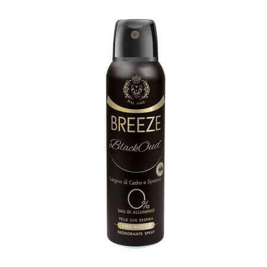 Дезодорант-спрей з чорним вудом, 150 мл, Breeze: ціни та характеристики
