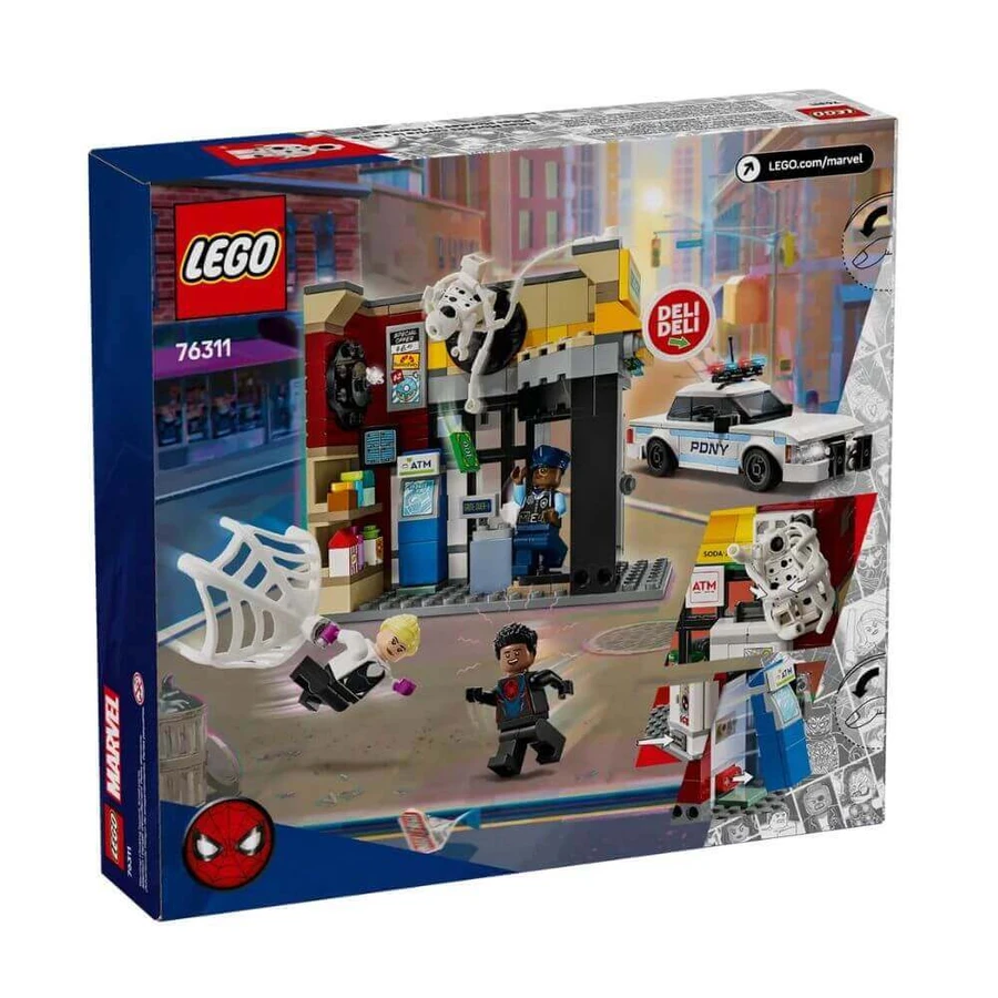 Spider-Verse Майлз Моралес против Спота Марвел, 9 лет+, 76311, Lego: цены и характеристики