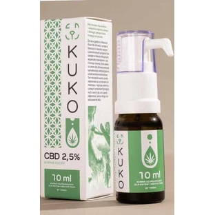 КБР-олія 2,5% для дрібних собак та котів - 10 мл зі смаком качки KUKO by Yango