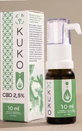 CBD масло 2,5% для маленьких собак и кошек - 10 мл со вкусом утки KUKO от Yango