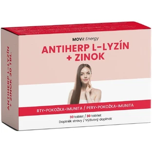 MOVit Energy AntiHerp L-лізин + цинк 30 таблеток