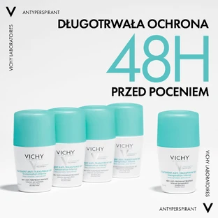 Роликовий дезодорант проти потовиділення Vichy Traitement Anti-Transpirant 48H, 50 мл